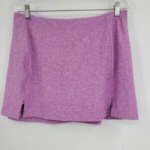 NWT Outdoor Voices Warmup 2.5" Skort Purple Heathered XL Athletic Skirt Running